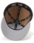 ニューエラ LP 59FIFTY SIDE PATCH UNDER VISOR NYカーキ