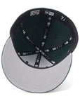ニューエラ LP 59FIFTY SIDE PATCH UNDER VISOR NYダークグリーン