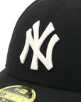 ニューエラ LP 59FIFTY SIDE LOGO NYブラック