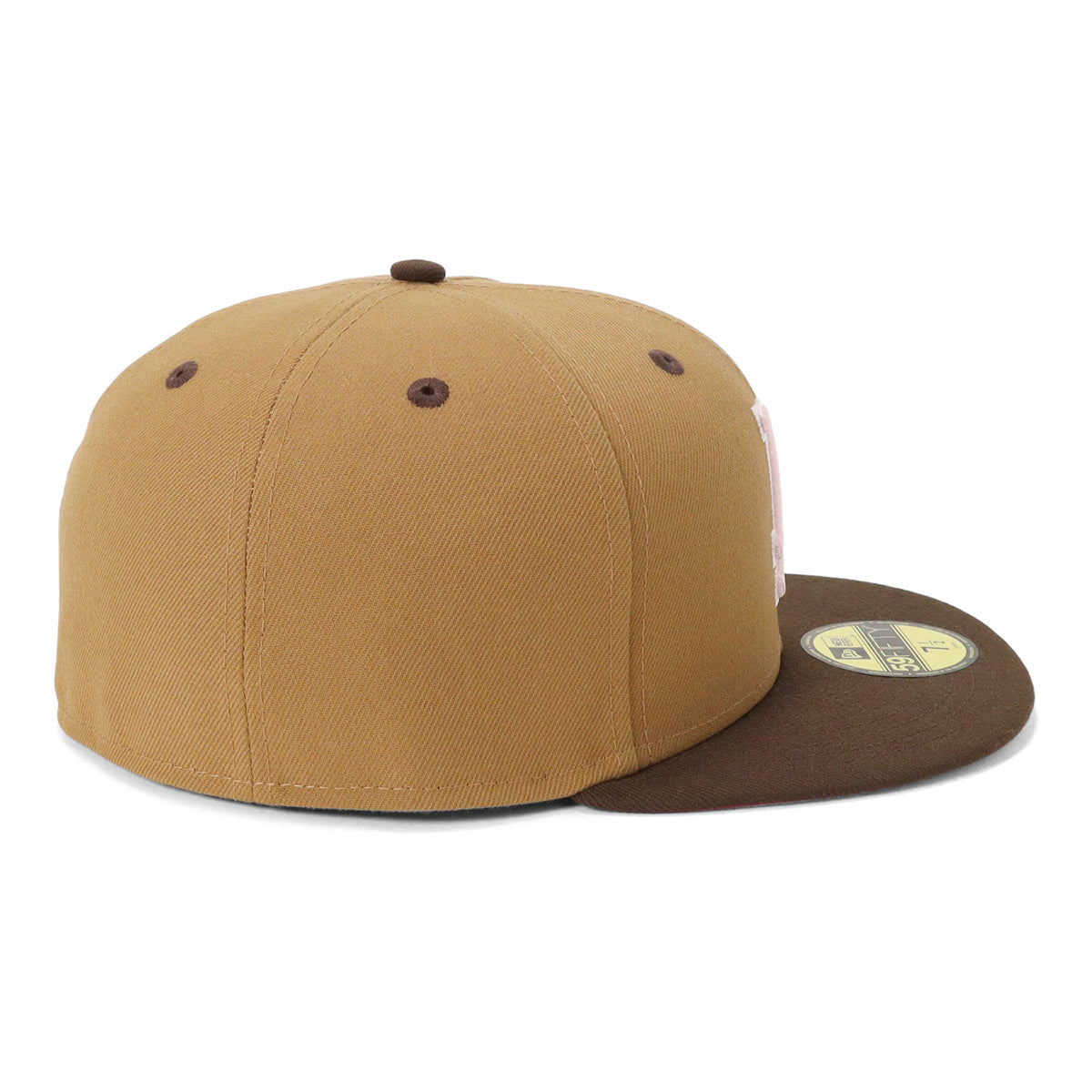 ニューエラ 59FIFTY 2-TONE UNDER VISOR LAウィート/ウォルナット