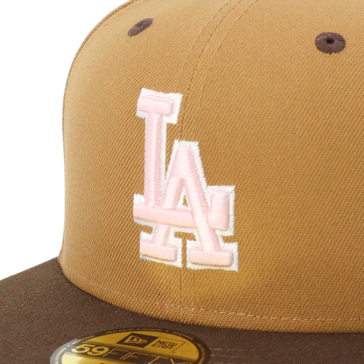 ニューエラ 59FIFTY 2-TONE UNDER VISOR LAウィート/ウォルナット