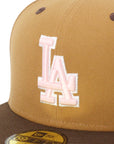 ニューエラ 59FIFTY 2-TONE UNDER VISOR LAウィート/ウォルナット