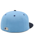 ニューエラ 59FIFTY 2-TONE UNDER VISOR NYスカイブルー/ネイビー