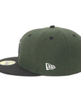 ニューエラ 59FIFTY SIDE PATCH 2-TONE UNDER VISOR SDダークシーウィード