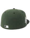 ニューエラ 59FIFTY SIDE PATCH 2-TONE UNDER VISOR SDダークシーウィード