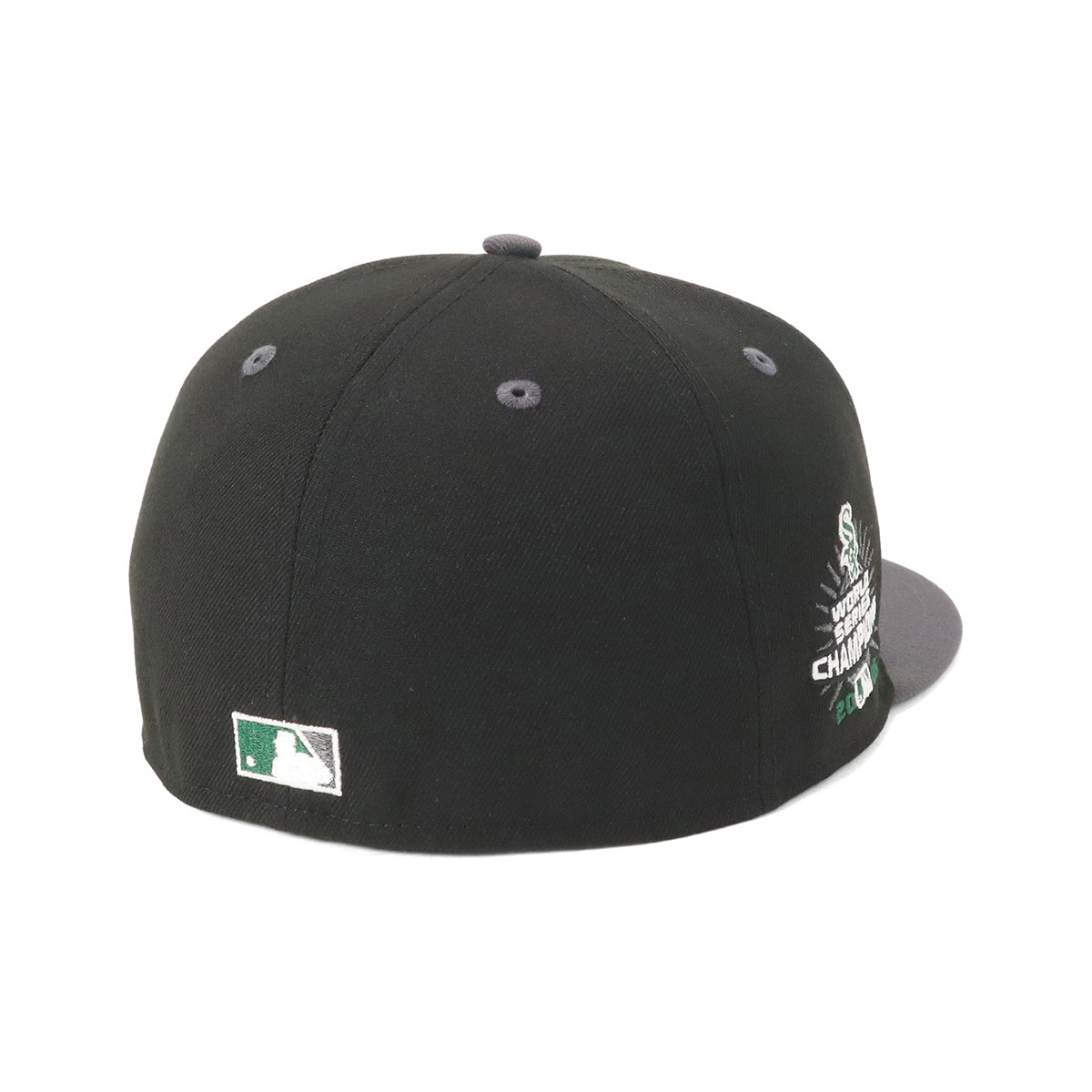 別注 ニューエラ 59FIFTY SIDE PATCH 2-TONE UNDER VISOR CWSブラック/グラファイト