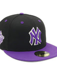 ニューエラ 59FIFTY SIDE PATCH 2-TONE UNDER VISOR NYブラック
