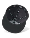 ニューエラ 59FIFTY UNDER VISOR LAグラファイト