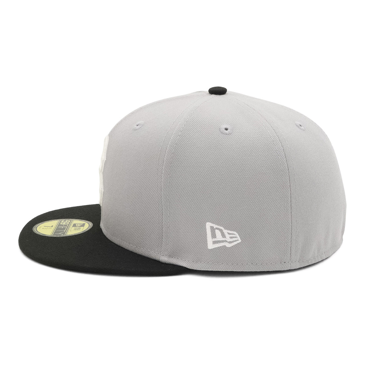 ニューエラ キャップ 59FIFTY SIDE PATCH 2-TONE BOSグレー