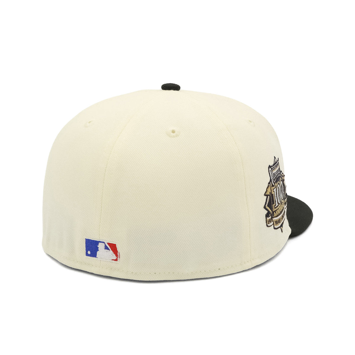 ニューエラ 59FIFTY SIDE PATCH 2-TONE NYクローム/ブラック