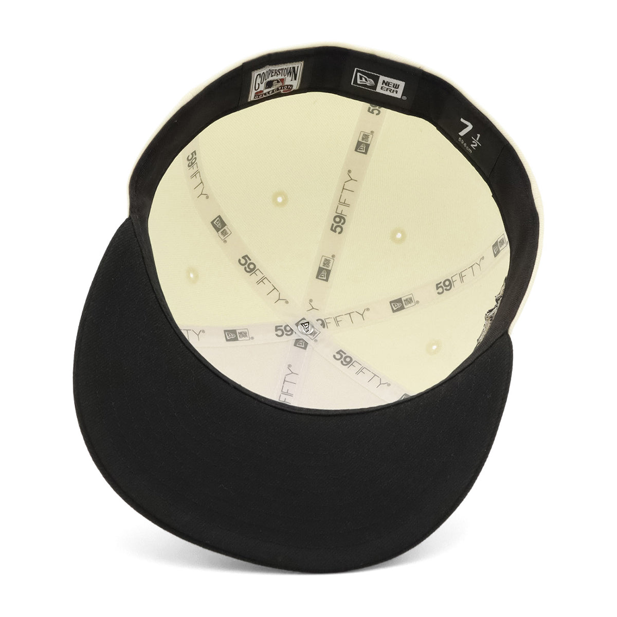 ニューエラ 59FIFTY SIDE PATCH 2-TONE NYクローム/ブラック