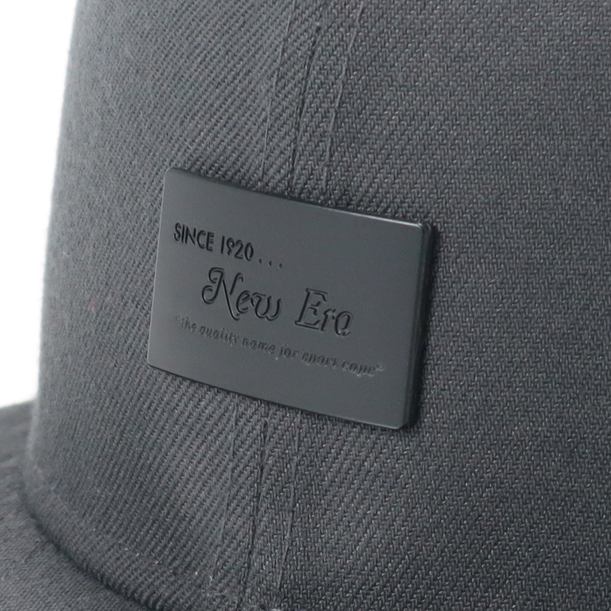 ニューエラ 9FIFTY METAL PLATE グラファイト/マットBK