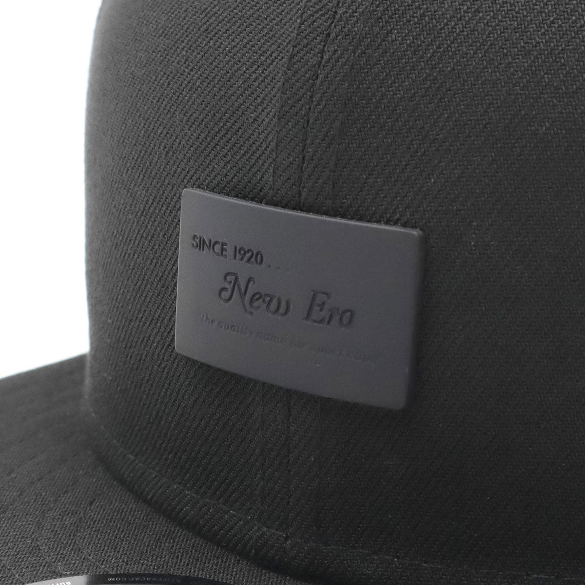 ニューエラ 9FIFTY METAL PLATE ブラック/マットBK