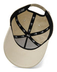 ニューエラ 9FORTY A-FRAME / LONG VISOR / EASYSNAP FLAX COTTON HANDWRITTEN LOGO ライトグレー