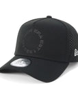 ニューエラ 9FORTY A-FRAME LASER PERFORATED ブラック