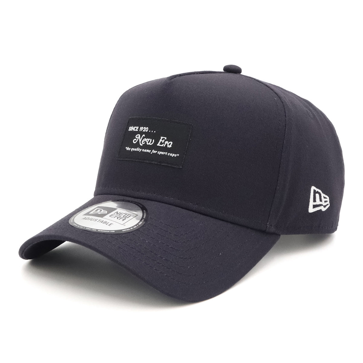 ニューエラ キャップ 9FORTY A-FRAME BLACK PATCH ネイビー