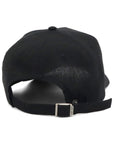 ニューエラ 9FORTY A-FRAME / LONG VISOR / EASYSNAP FLAX COTTON HANDWRITTEN LOGO ブラック