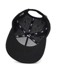 ニューエラ 9FORTY A-FRAME / LONG VISOR / EASYSNAP FLAX COTTON HANDWRITTEN LOGO ブラック