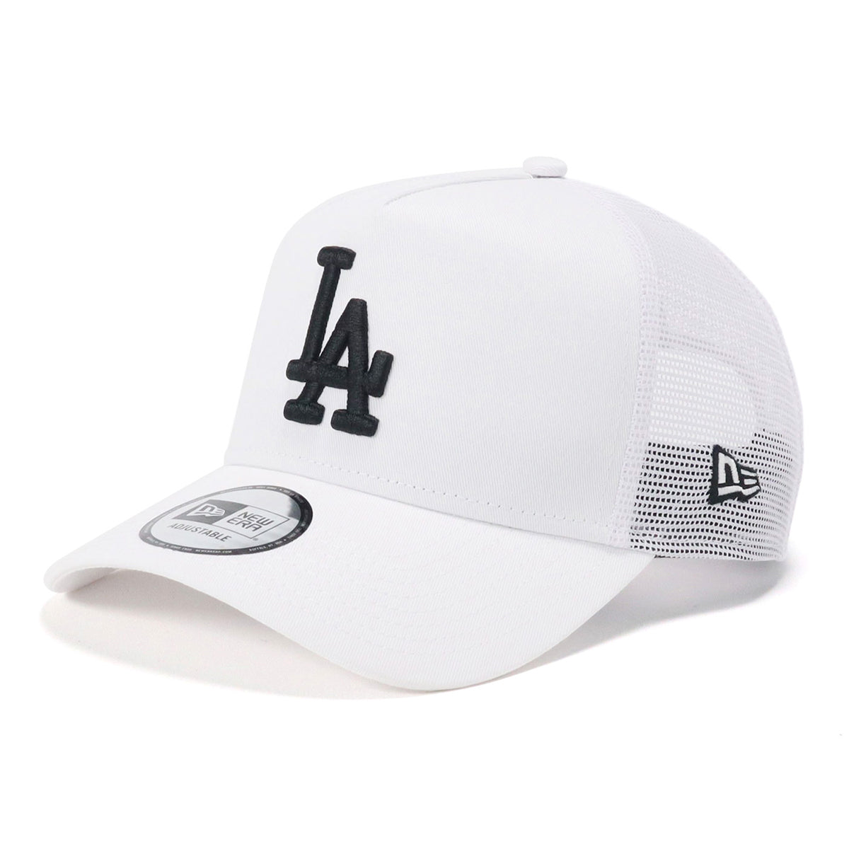 NEW ERA 9FORTY ホワイト キャップ 9FORTY A-Frame クラシックロゴ レーザーパフォーテッド