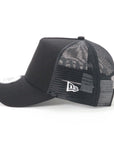 ニューエラ 9FORTY A-FRAME TRUCKER ESSENTIAL ブラック/ホワイト