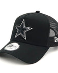 ニューエラ 9FORTY A-FRAME TRUCKER ブラック