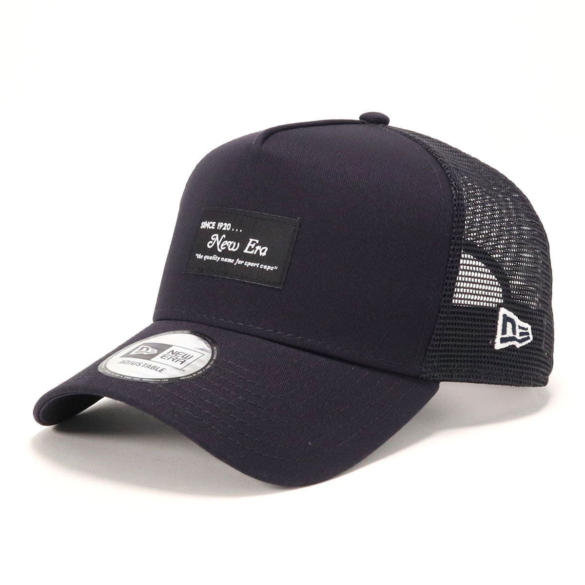 ニューエラ キャップ 9FORTY A-FRAME TRUCKER BLACK PATCH