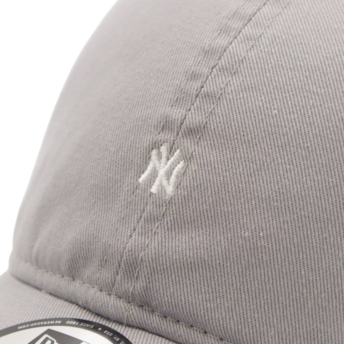 ニューエラ 9TWENTY MICRO LOGO NYグレー