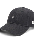 ニューエラ 9TWENTY MICRO LOGO NYブラックウォッシュデニム