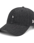 ニューエラ 9TWENTY MICRO LOGO LAブラックウォッシュデニム