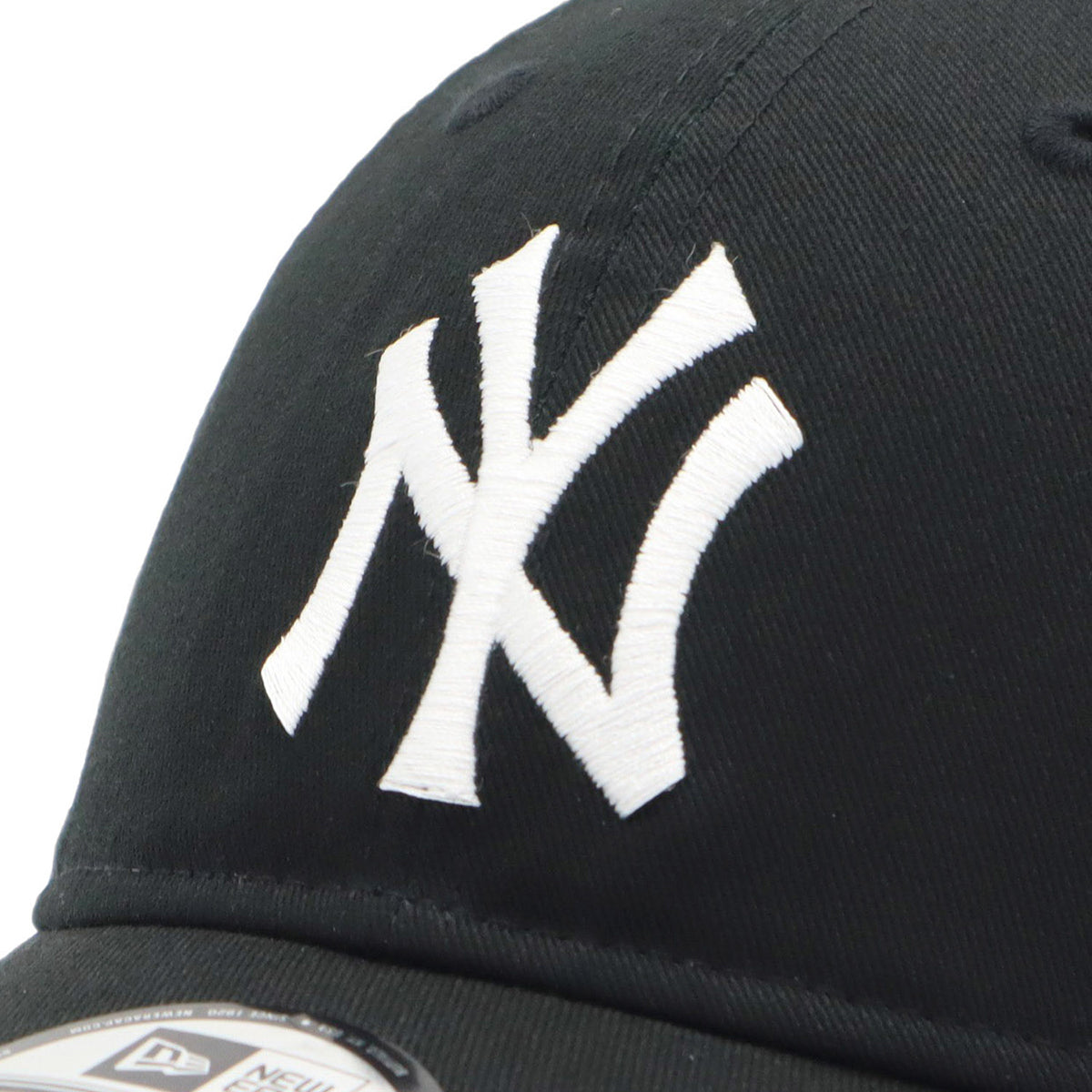 ニューエラ 9TWENTY / CLOTH STRAP / LONG VISOR NY/ブラック