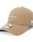 ニューエラ 9TWENTY / CLOTH STRAP / LONG VISOR HANDWRITTEN LOGO カーキ