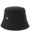 ニューエラ BUCKET-01 / SAILOR BRIM LEATHER PATCH NYブラック