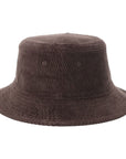 ニューエラ BUCKET-01 CORDUROY ダークブラウン