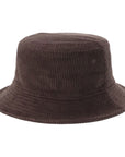 ニューエラ BUCKET-01 CORDUROY ダークブラウン
