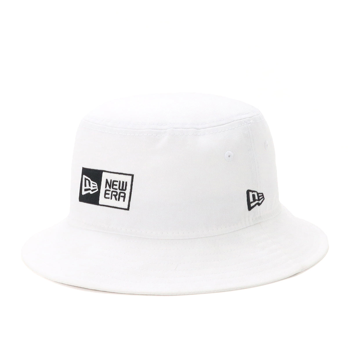 ニューエラ BUCKET-01 BOX LOGO ホワイト