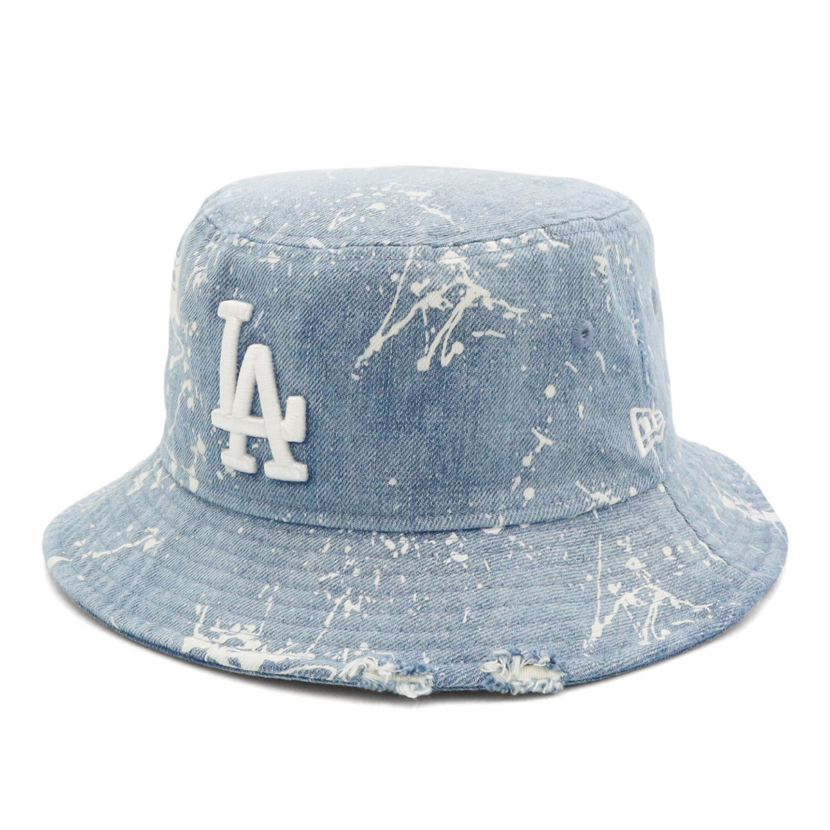 ニューエラ キャップ BUCKET-01 SPLASH PAINT DENIM LAウォッシュド