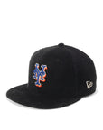ニューエラ YOUTH 9FIFTY CORDUROY NYMブラック