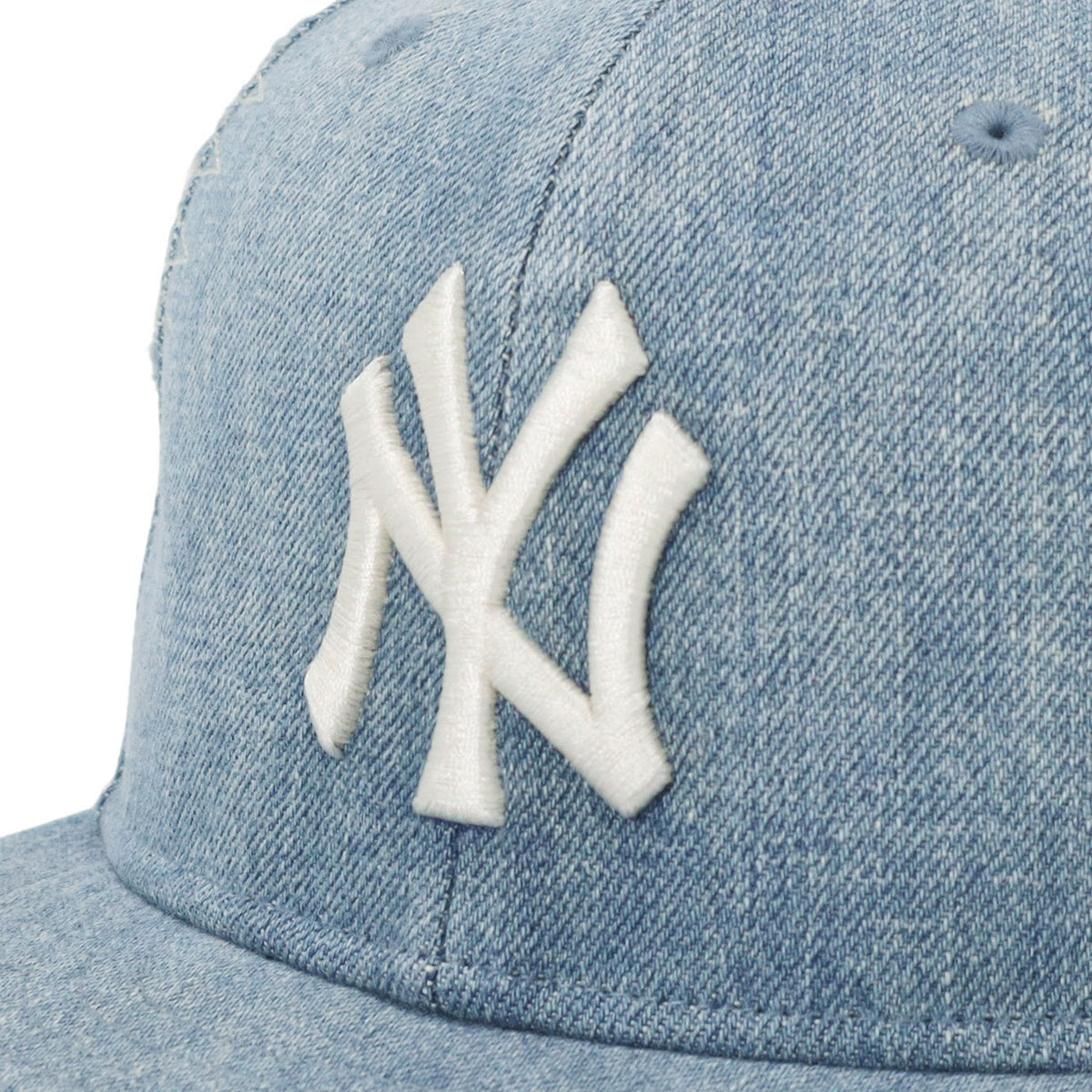 ニューエラ キャップ 59FIFTY DAMAGED DENIM NYウォッシュドデニム