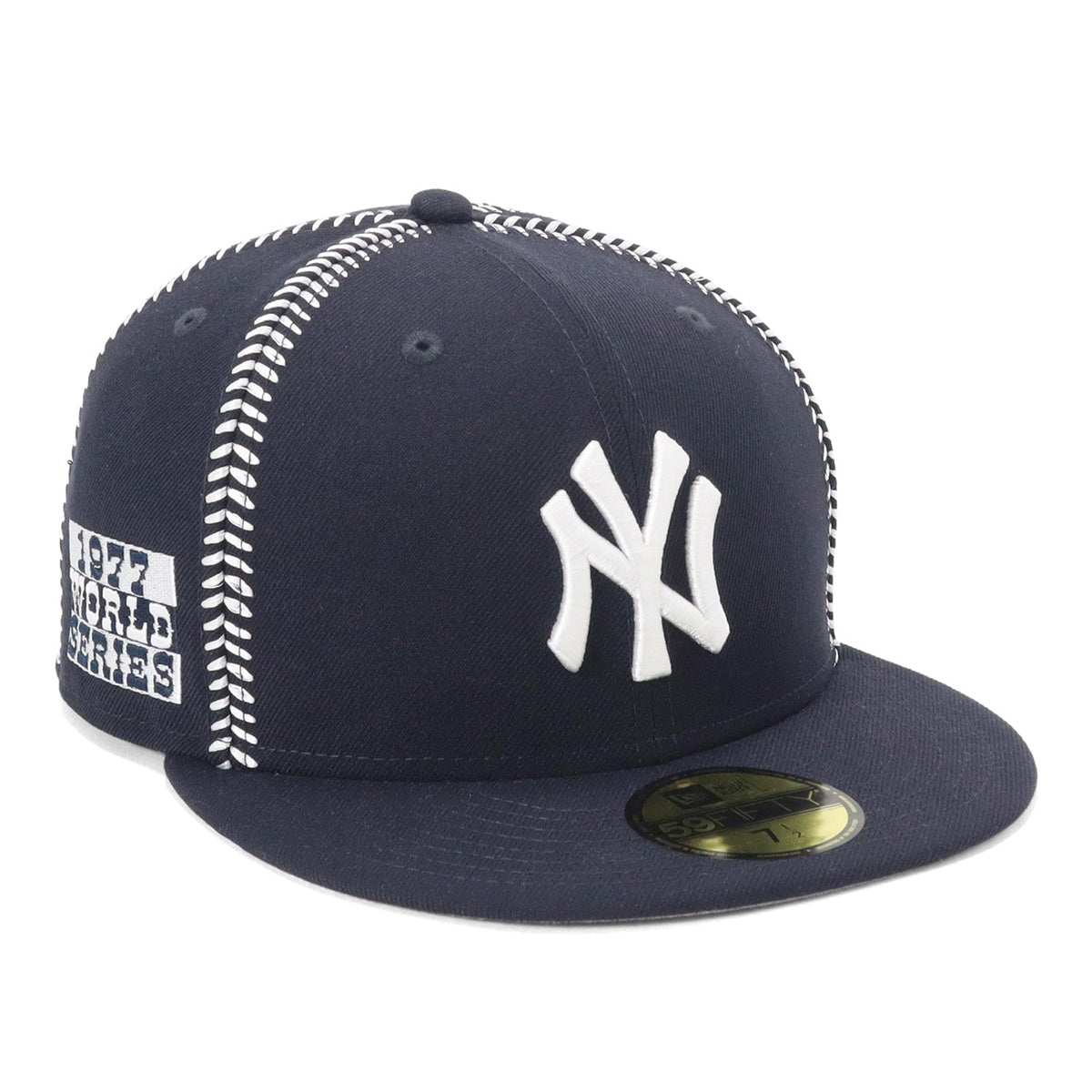 ニューエラ キャップ 59FIFTY MLB BALL STITCH NYネイビー – ONSPOTZ