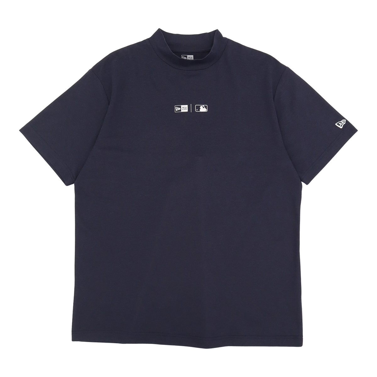 ニューエラ MID NECK S/S TEE MLB NYネイビー