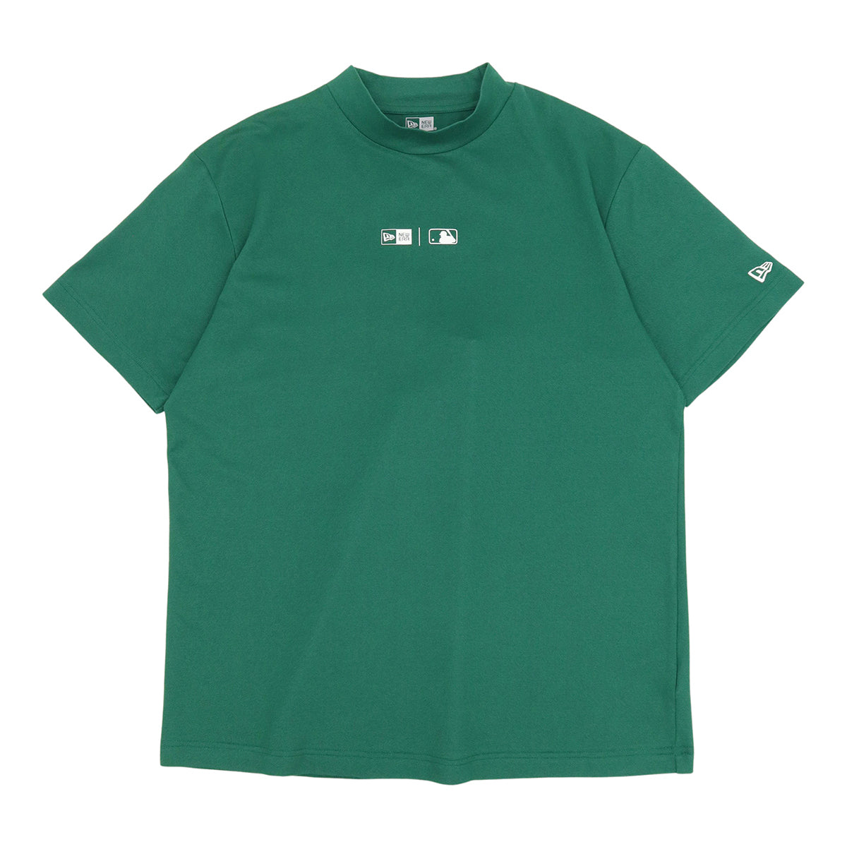 ニューエラ MID NECK S/S TEE MLB NYエメラルドグリーン