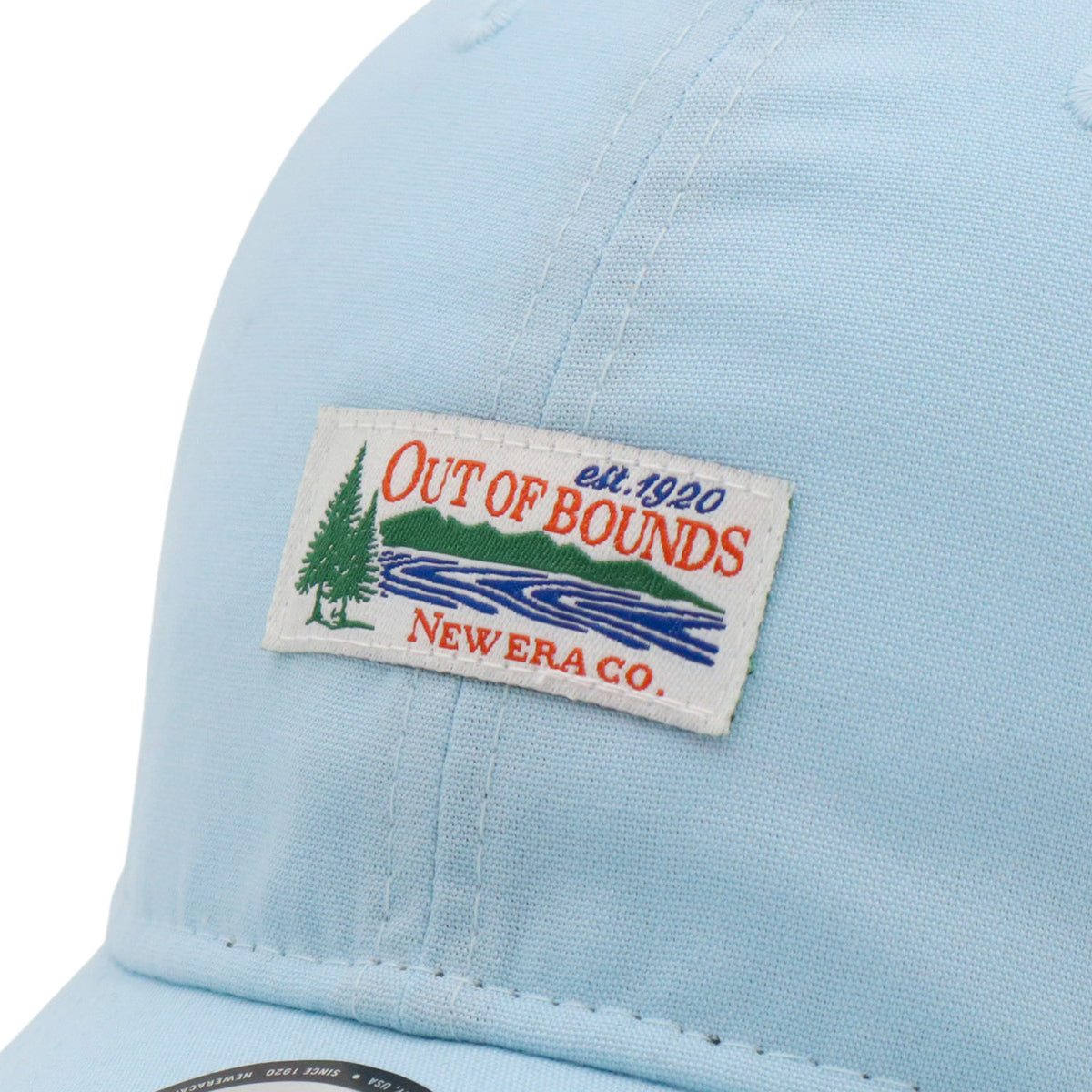 ニューエラ キャップ 9THIRTY LANDSCAPE LABEL REOREVE ブルー