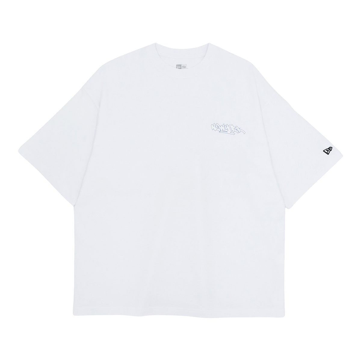 ニューエラ S/S OVERSIZED COTTON TEE 24 TAGGING LOGO ホワイト