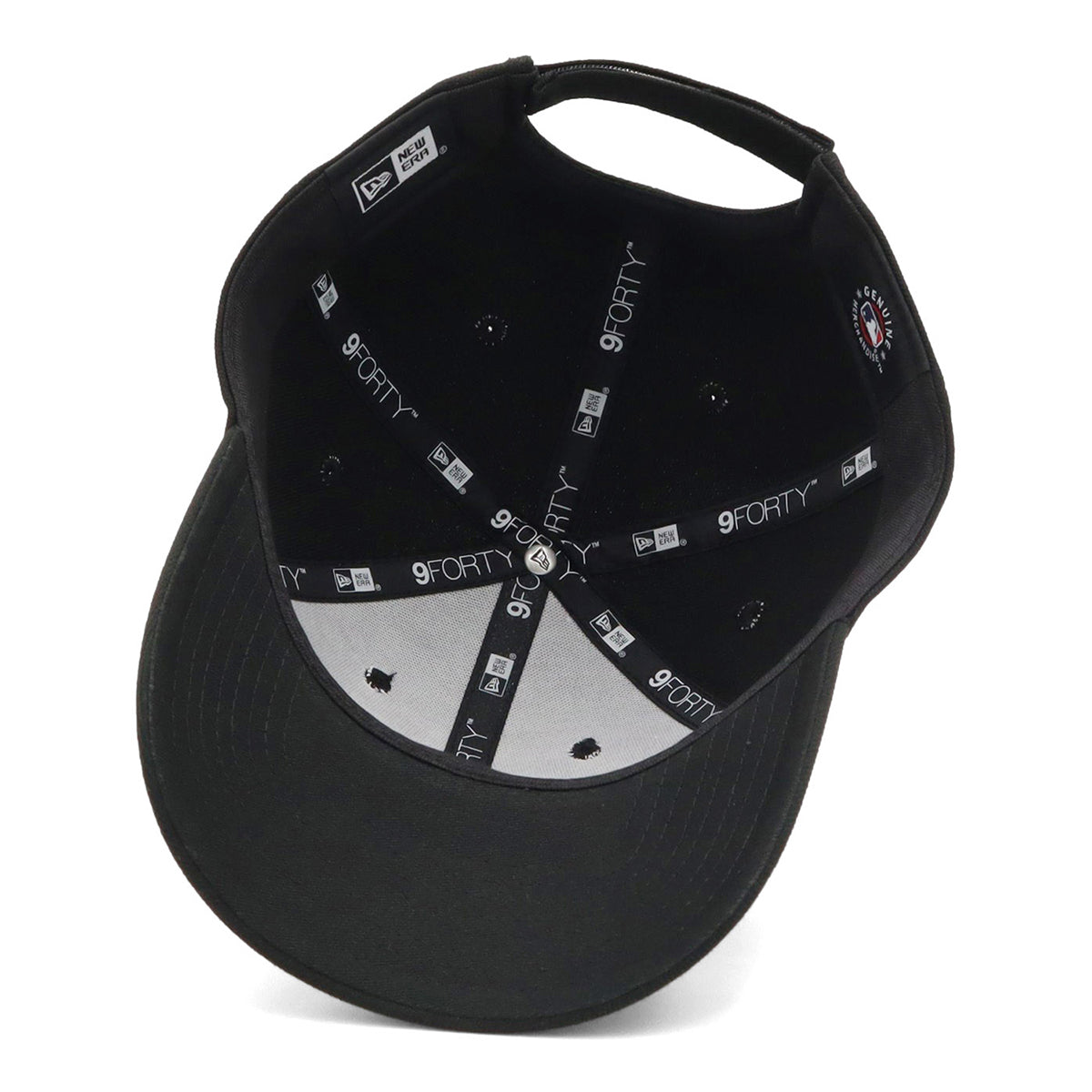 NEW ERA 9FORTY LAキャップ（黒） ニューエラ キャップ 9FORTY / VELCRO ADJUSTABLE LAブラック/ブラック