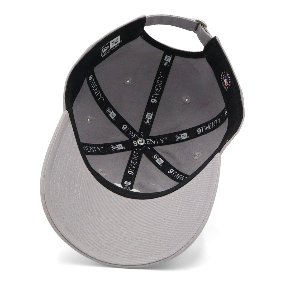 ニューエラ キャップ 9TWENTY / CLOTH STRAP / LONG VISOR NY/グレー