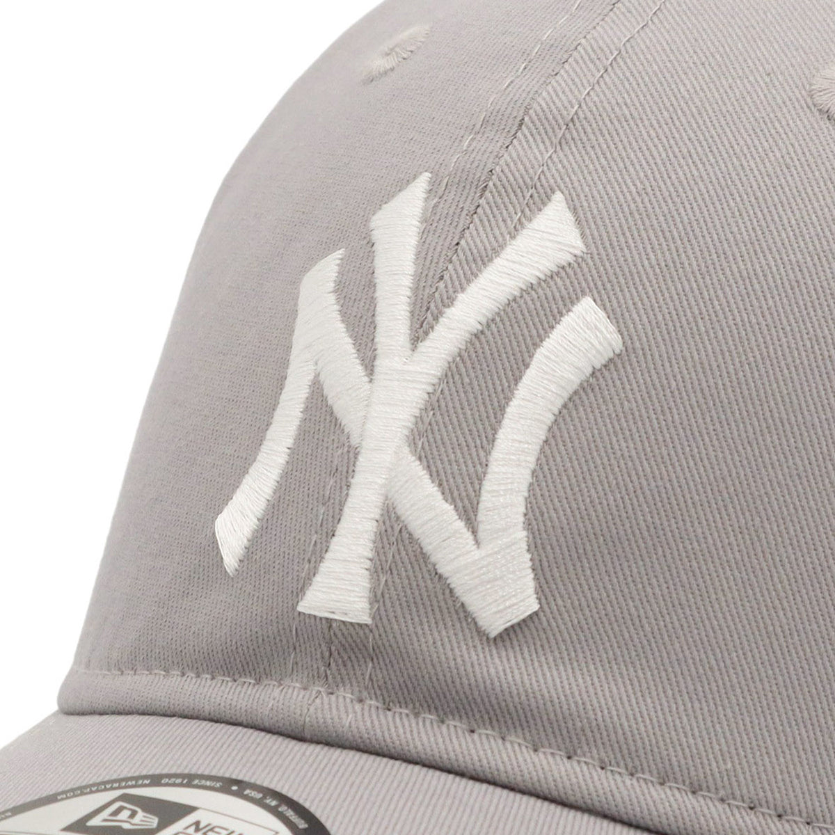 ニューエラ キャップ 9TWENTY / CLOTH STRAP / LONG VISOR NY/グレー