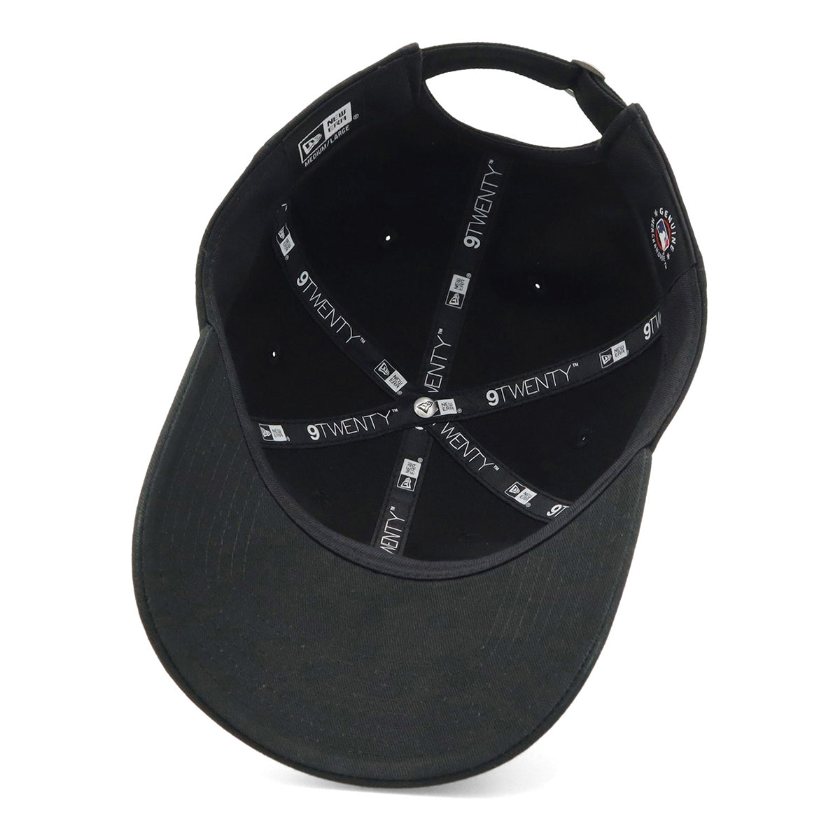 ニューエラ キャップ 9TWENTY / CLOTH STRAP / LONG VISOR NY/ブラック