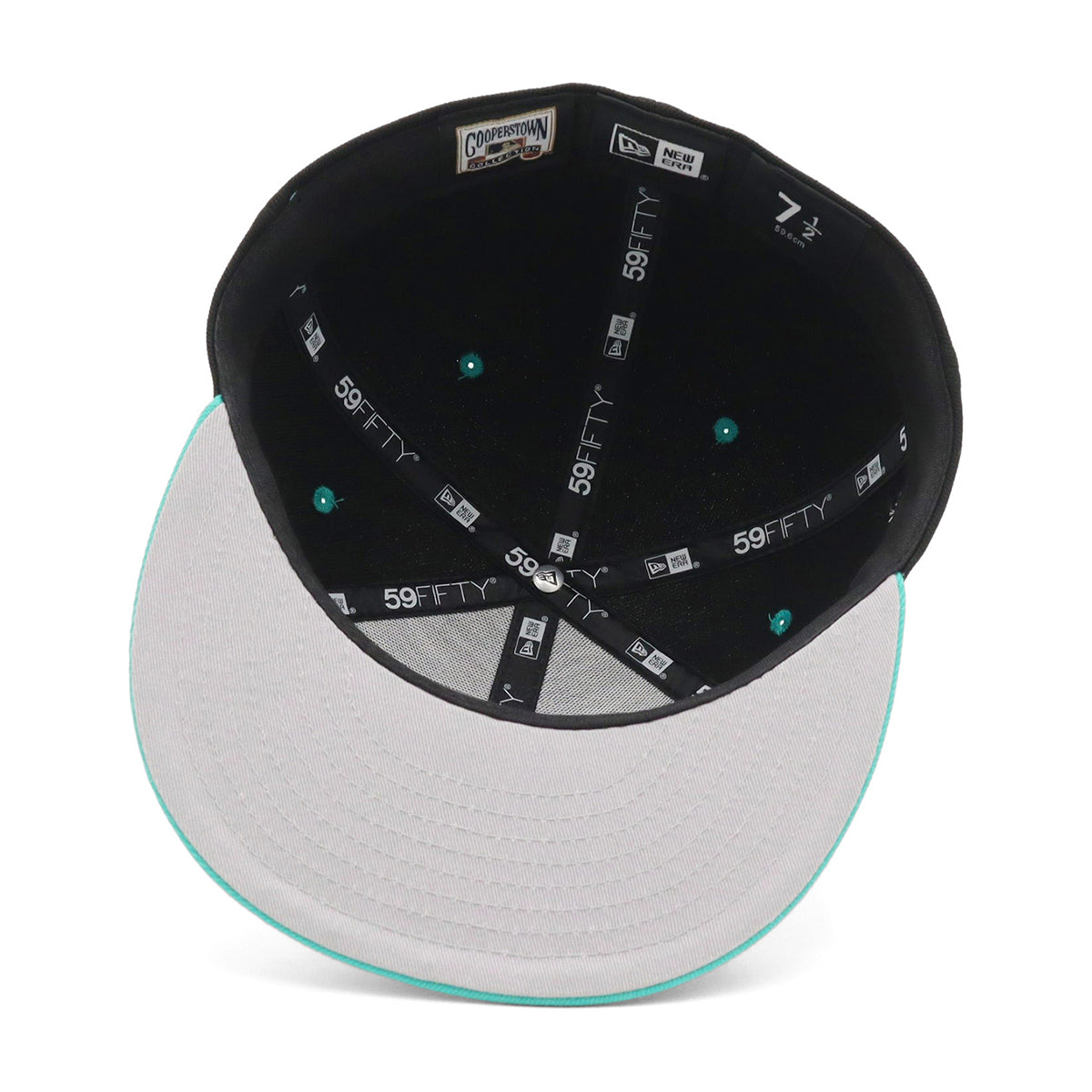ニューエラ キャップ 59FIFTY SIDE PATCH 2-TONE UNDER VISOR NY