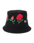 ニューエラ KNIT BUCKET JACQUARD ブラック