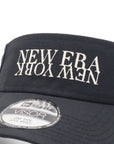 ニューエラ SUN VISOR VINTAGE NYLON ブラック
